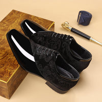 Shiny Business Pointed-toe Leather Shoes