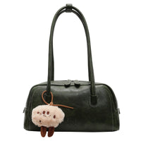 Large Capacity Pillow Bag With Underarm Texture For Commuting