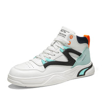 Heightening Small Whiteboard Shoes All-match Youth High Top