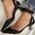 Fashion Pointed Female Velcro Hollowed Sandals