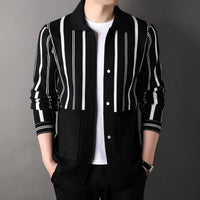 Knitwear Coat Middle-aged Men's Business Casual