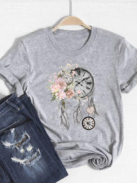 Geometric Printed Summer Short Sleeve
