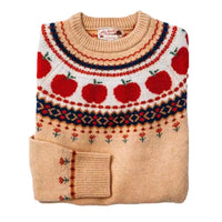 Hooded Thick Needle Fabric Trendy Round Neck Sweater