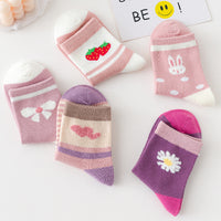 Middle Tube Socks Girls Socks Spring And Autumn Elementary School Socks Winter