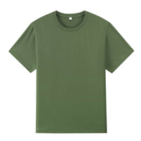 Heavy Cotton Round Neck Overalls T-shirt