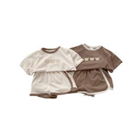 Baby Short Sleeve T-shirt Children's Shorts Two-piece Suit