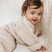 Long-sleeved Solid Color Korean Kids Base Sweater