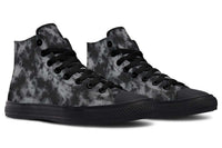 Printed Couple High Top Canvas Shoes