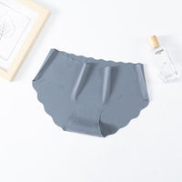 Women's Pure Cotton One-piece Ice Silk Seamless Panties