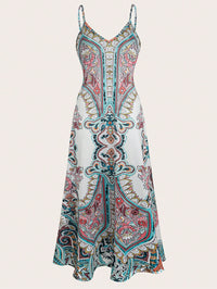 Loose-fitting Figure-flattering Sun-protective Slip Dress