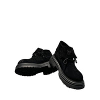Retro Distressed Worker All-match Thick-soled Two-way Boots