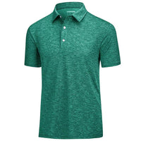 Men's Comfortable Breathable Short-sleeved Lapel Polo Shirt