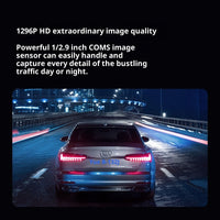 Mini Lite Driving Recorder 1296p Ultra-clear Night Vision Line-free Panoramic Parking Surveillance