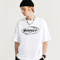 Fashion Men's Cotton Letter Printed T-shirt Top