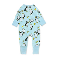 Boys And Girls Penguin Long Sleeve Jumpsuit
