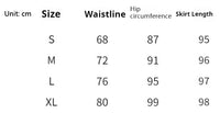 Women's Fashion Denim Skirt Slimming Sheath