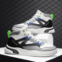 Heightening Small Whiteboard Shoes All-match Youth High Top