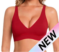 Multicolor Everyday Natural-Style Padded Seamless Bra
