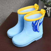 Removable Cartoon Giraffe Rain Shoes Boys And Girls Animal Pattern Rain Boots