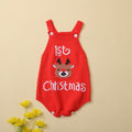 Christmas Babies' Knit Jumpsuit Autumn And Winter