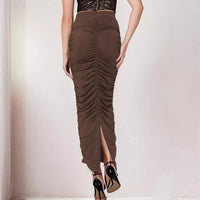 Fashionable New High-waisted Pleated Skirt