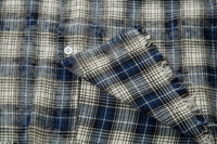 Fashion Personality Punk Plaid Loose Shirt Men