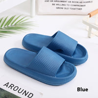Sandals And Slippers Women's Summer Indoor Bathroom Bathing Non-Slip Deodorant Simple Thick Bottom Stepping On Shit Feeling Fashionable Outside Home Slippers