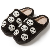 Pumpkin Printed Halloween Slippers For Women