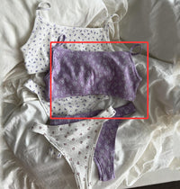 Strap Thong Panty Two-Piece Womens Loungewear Set