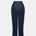 Womens Stretchy Thick Fashionable Casual Denim Jeans With An Elastic Waist