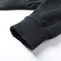 Solid Color Blank Hooded Sweater For Men