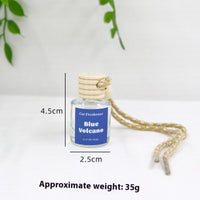 Auto Perfume Glass Bottle Car Aromatherapy Pendant Wood Aromatherapy