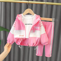 Girls' Sports Long Sleeve Suit Baby Korean Style