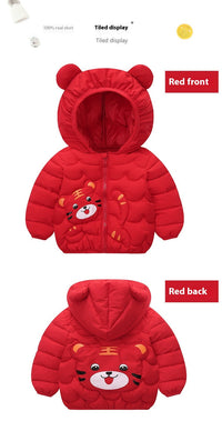 Children's Lightweight Down Jacket Cotton Clothes Cartoon