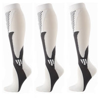Professional Sports Running Fitness Basketball Skipping Rope Long Calf Compression Stockings Long Tube Breathable