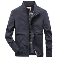 Loose Casual Stand Collar Jacket Men's Top