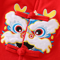 Spring And Autumn Children One Year Old Celebration Dress Suit