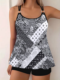 Split Swimsuit Two Piece Suit