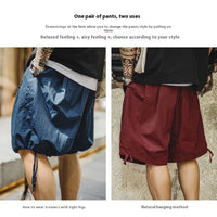 Summer Embroidered Loose Thin Beach Men's Shorts