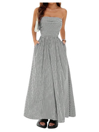 Long Pocket Dress For Women