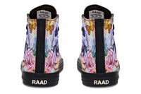 High Top Canvas Shoes For Printing Lovers