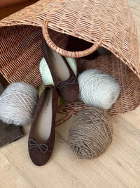Low-cut Ballet Shoes Bow Flat Shoes