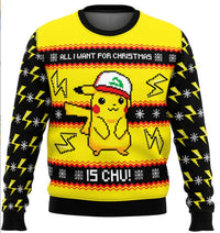 Christmas Carnival Christmas Gift Unisex Padded Crew-Neck Sweater New Fashionable Sweater