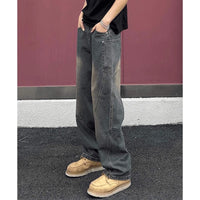 American High Street Machete Jeans Men's Spring And Autumn Ruoshuai