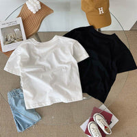 Panda Boys Short Sleeve T-Shirt Half Sleeve Top