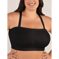 Comfortable Wireless Body Shaping Silicone Rubber Anti-slip Strip Detachable Shoulder Strap Tube Top