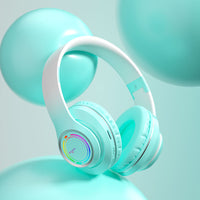 Gradient Color Headable Bluetooth Earphones