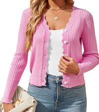 Early Autumn New Women's Knitted Cardigan Top