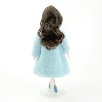 Doll Fashion Plush Coat Cloak Girl Toy Doll