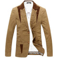 Men's Korean Slim Fitting Cotton Suit